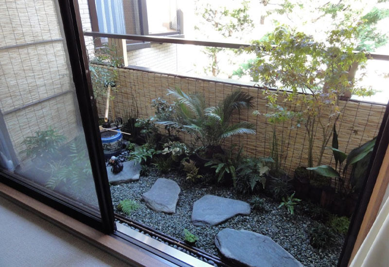باغچه ژاپنی زیبا
