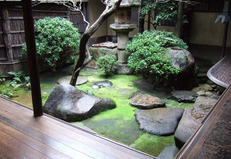  باغچه ژاپنی چه عناصری دارد